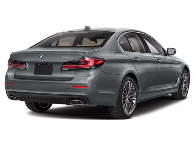 2023 Gray Metallic BMW 5 Series 530e iPerformance AWD Sedan