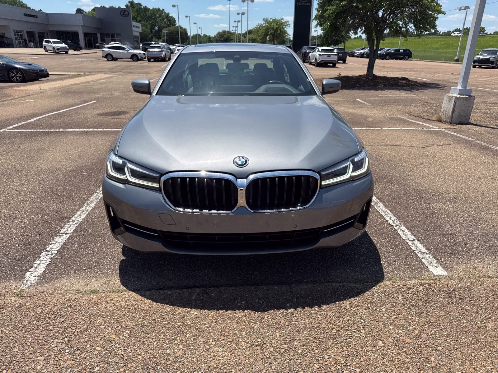 2023 Skyscraper Gray Metallic BMW 5 Series 530e iPerformance AWD Sedan