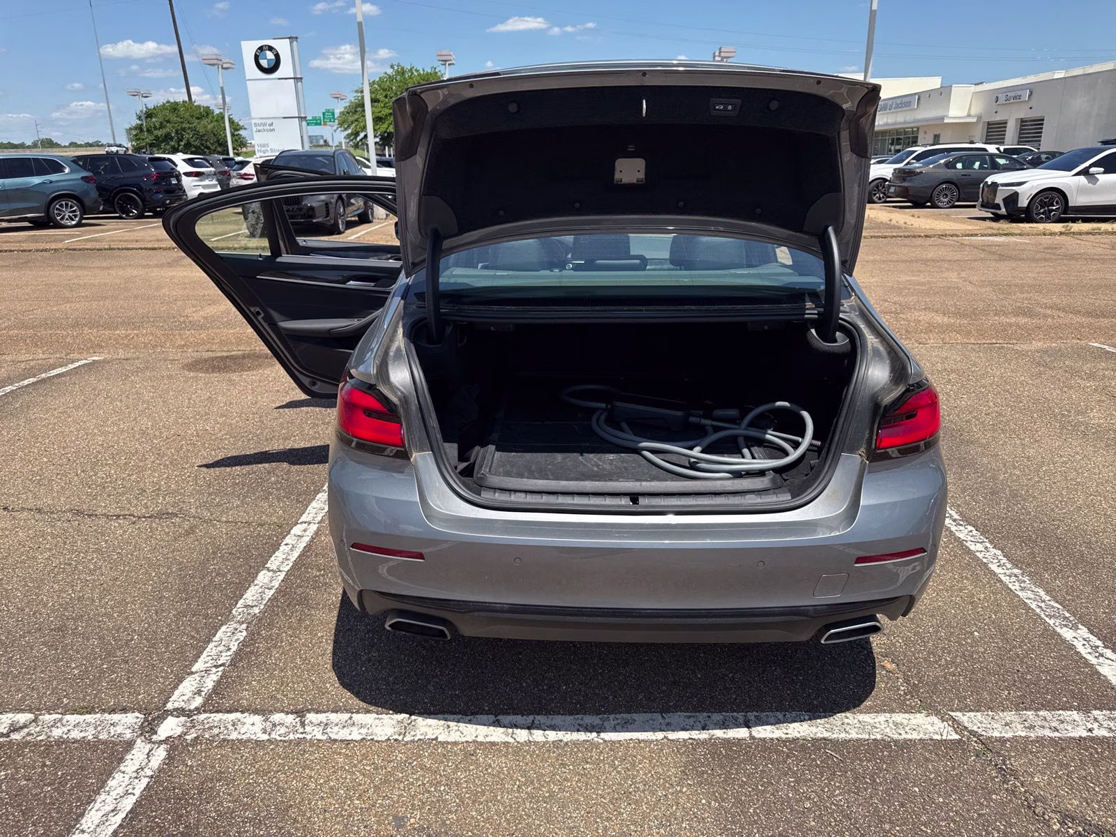 2023 Skyscraper Gray Metallic BMW 5 Series 530e iPerformance AWD Sedan