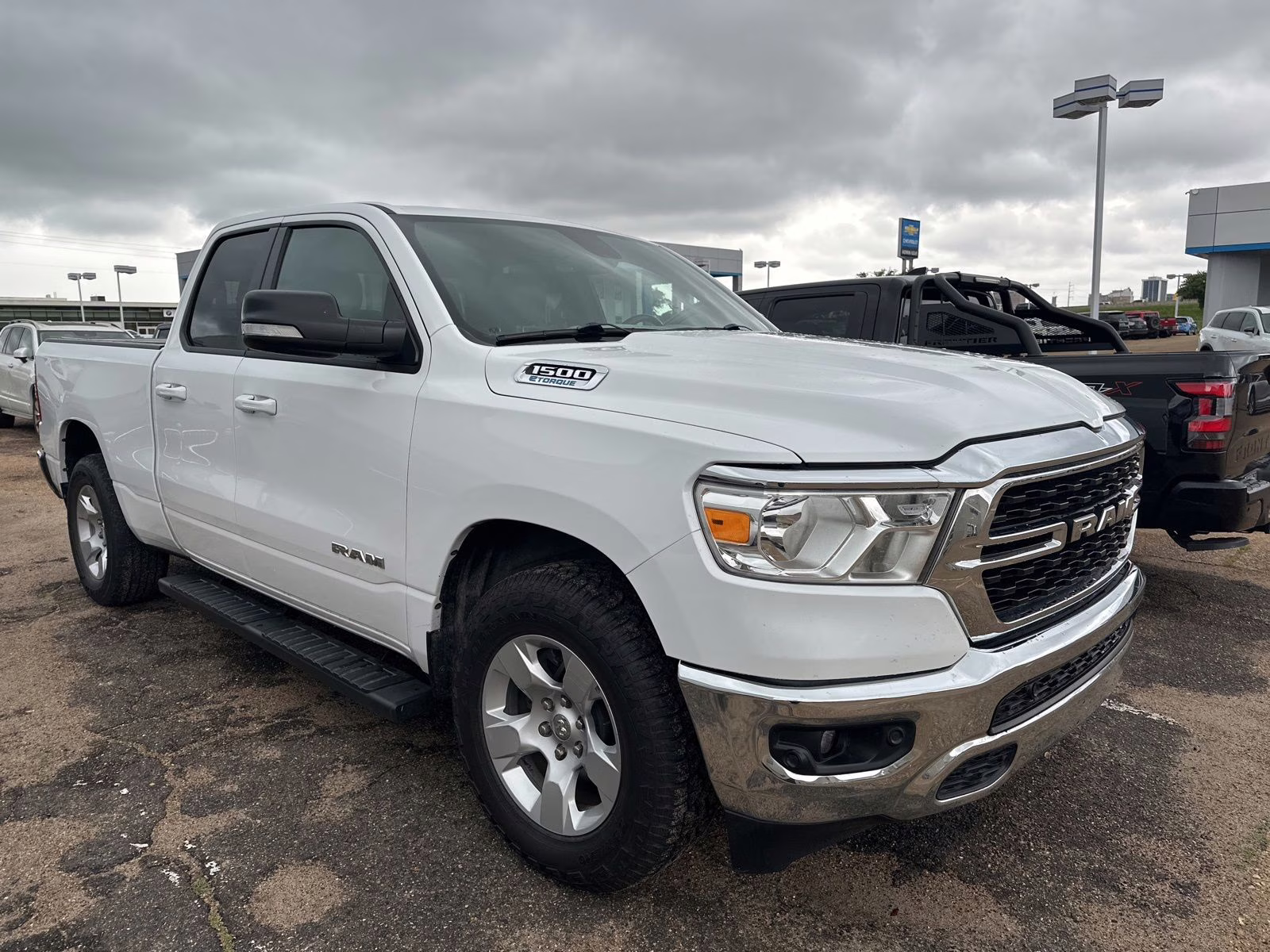 2022 Bright White Clearcoat Ram 1500 Big Horn/Lone Star RWD Truck