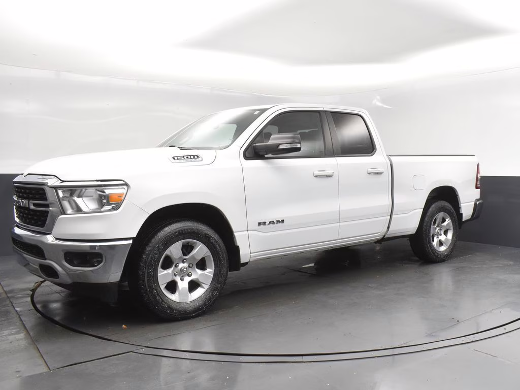 2022 Bright White Clearcoat Ram 1500 Big Horn/Lone Star RWD Truck