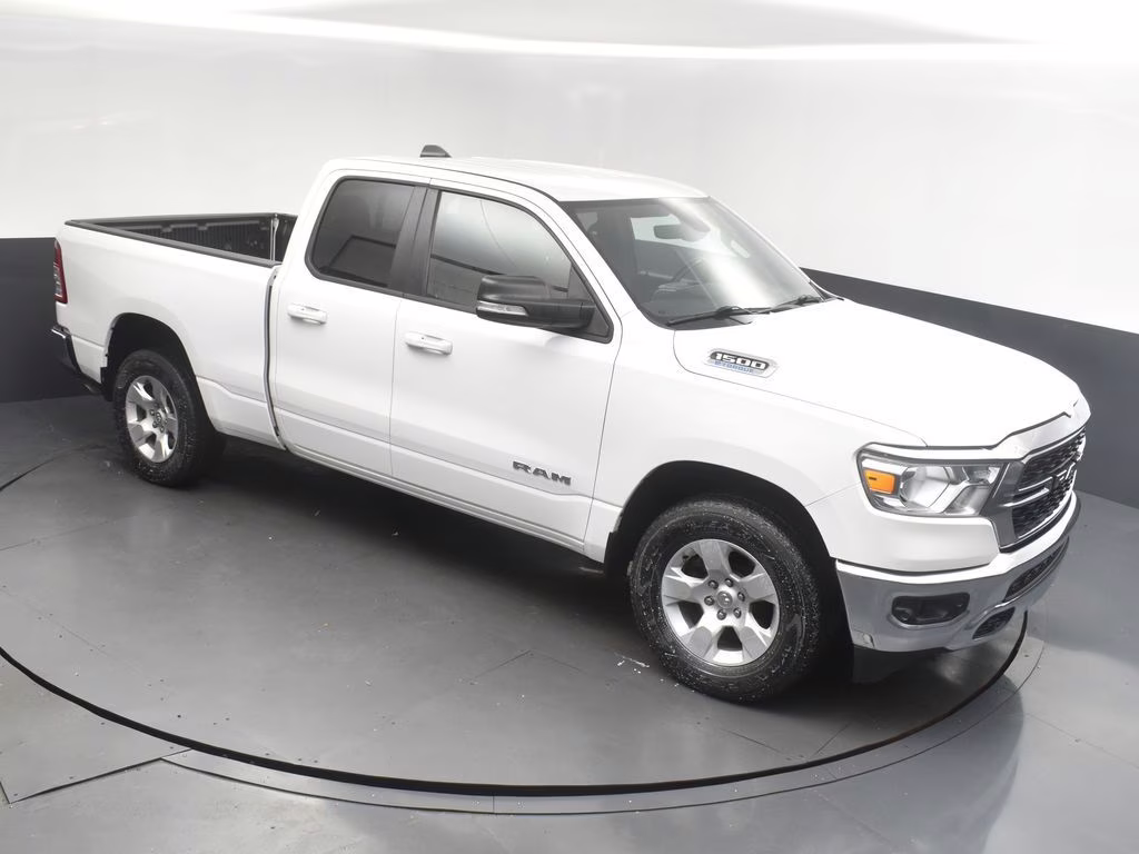 2022 Bright White Clearcoat Ram 1500 Big Horn/Lone Star RWD Truck