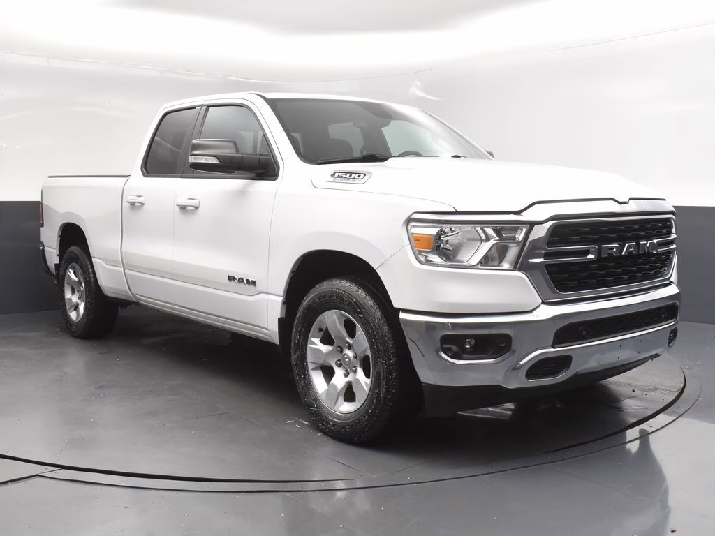2022 Bright White Clearcoat Ram 1500 Big Horn/Lone Star RWD Truck
