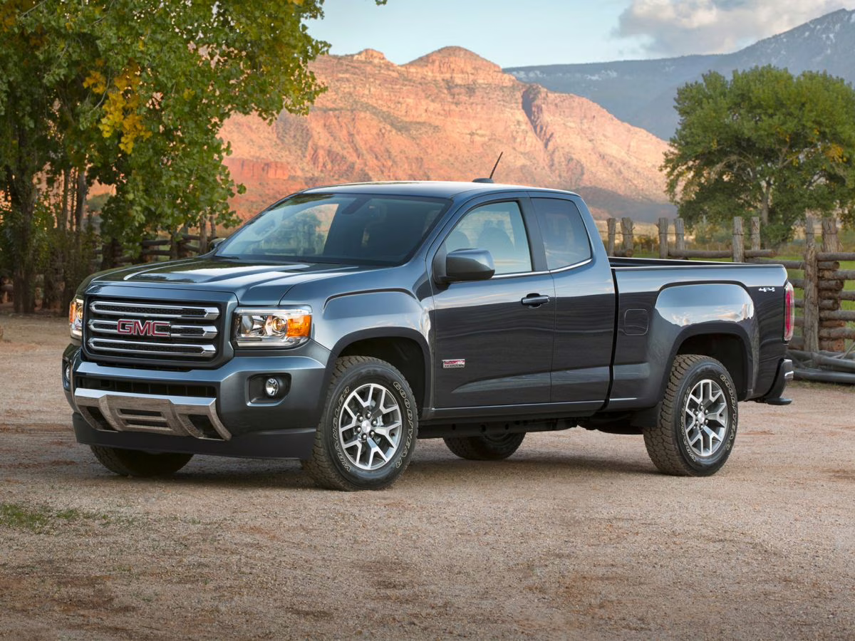 2017 Summit White GMC Canyon SLE1 RWD Truck