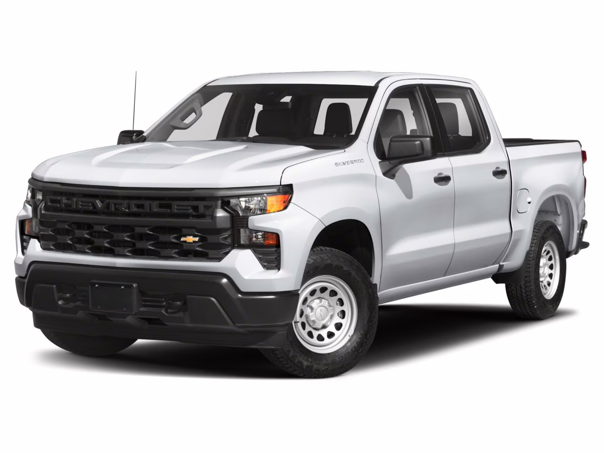 2023 Summit White Chevrolet Silverado 1500 LT 4X4 Truck