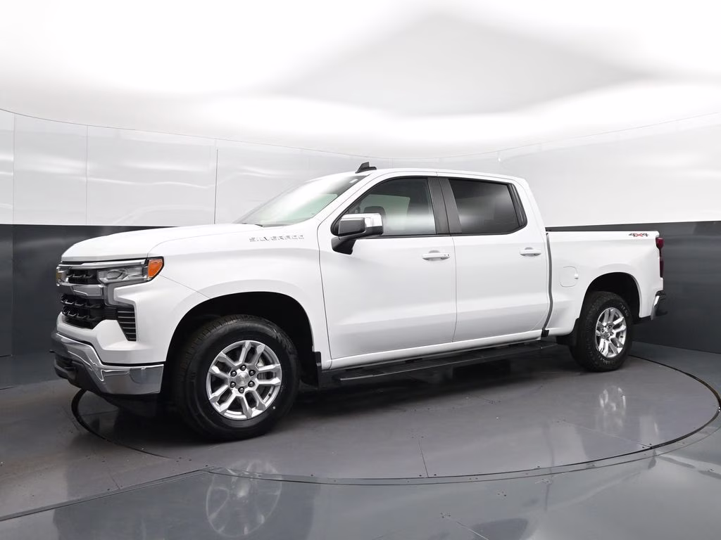 2023 Summit White Chevrolet Silverado 1500 LT 4X4 Truck