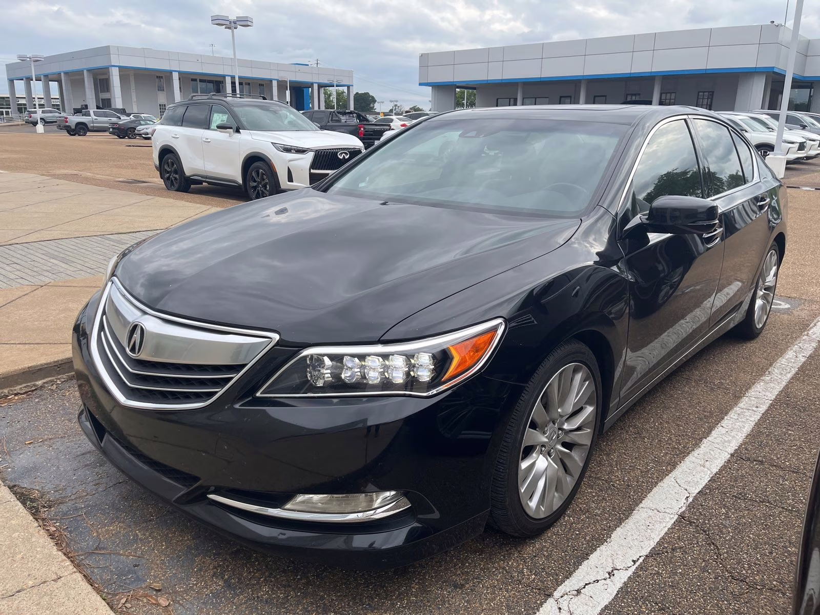 2014 Black Acura RLX Base FWD Sedan