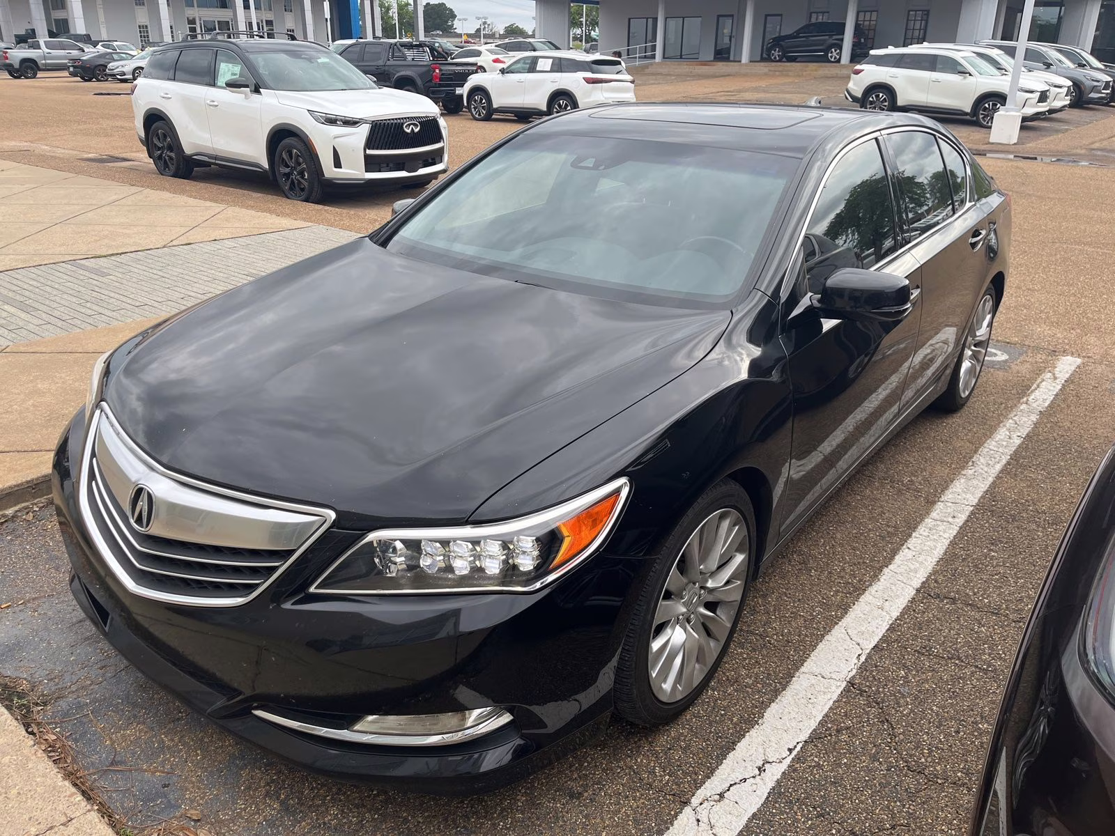 2014 Black Acura RLX Base FWD Sedan