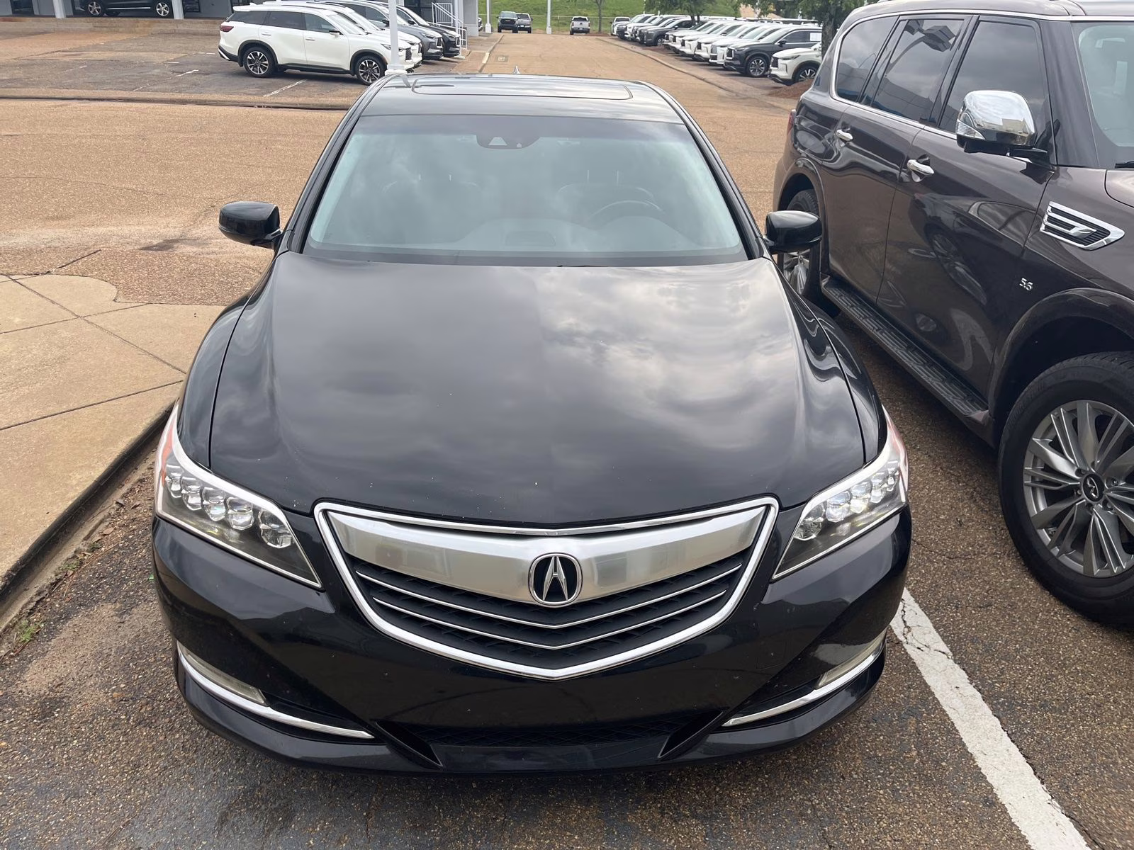 2014 Black Acura RLX Base FWD Sedan