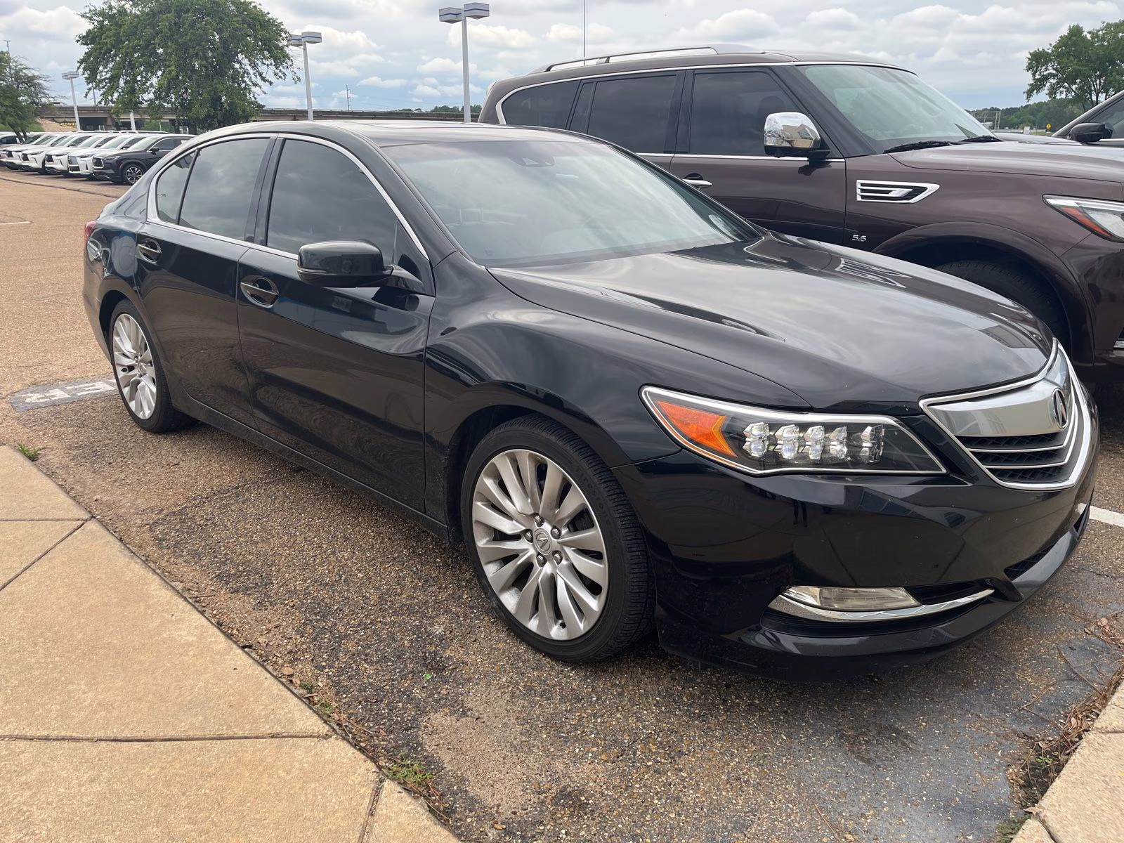 2014 Black Acura RLX Base FWD Sedan
