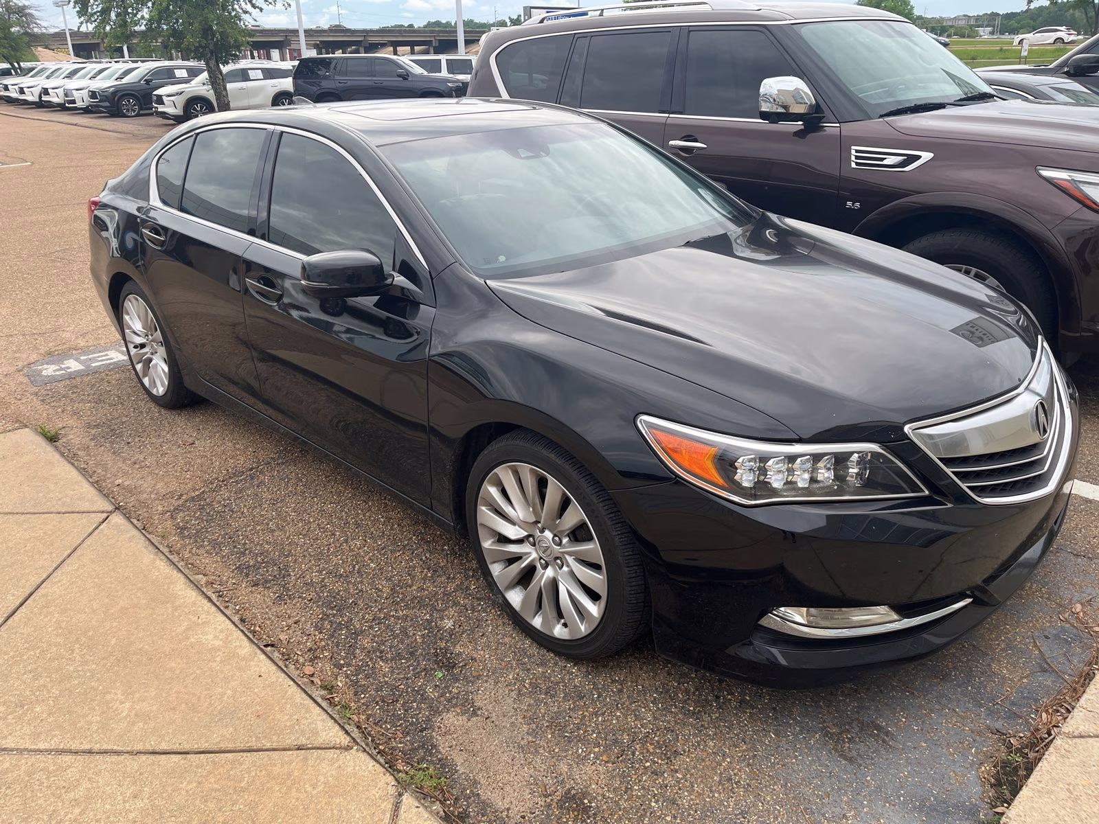 2014 Black Acura RLX Base FWD Sedan