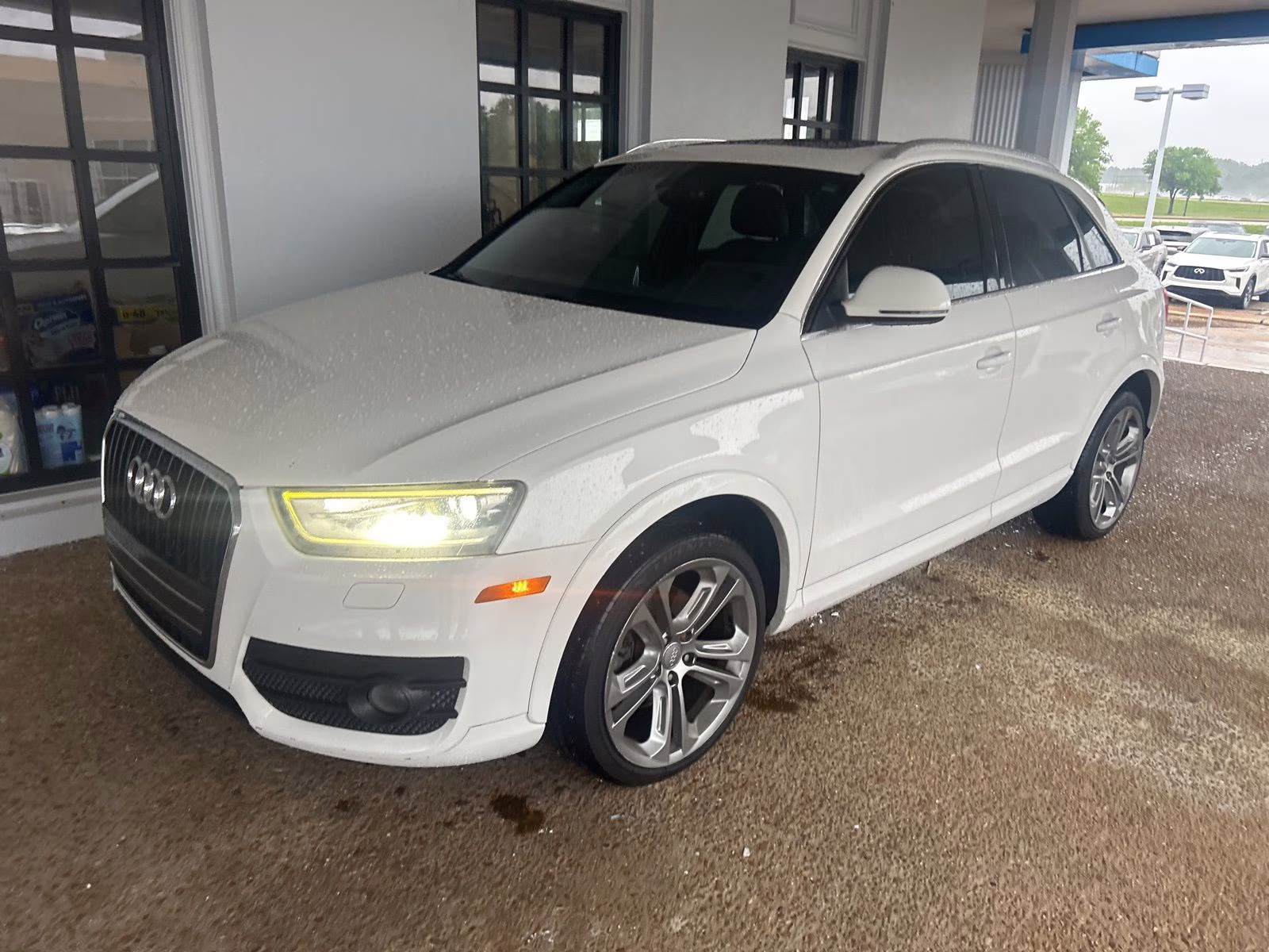 2015 White Audi Q3 2.0T Premium Plus AWD SUV