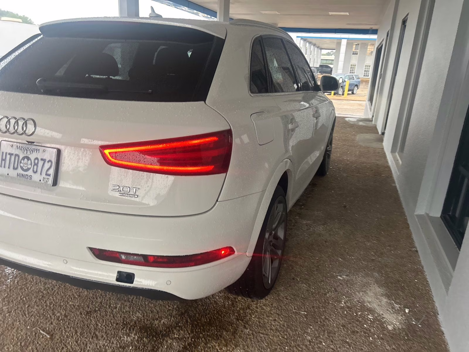 2015 White Audi Q3 2.0T Premium Plus AWD SUV