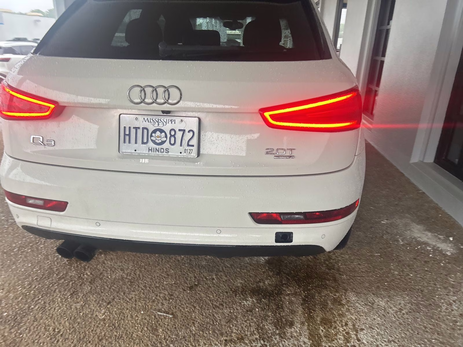 2015 White Audi Q3 2.0T Premium Plus AWD SUV