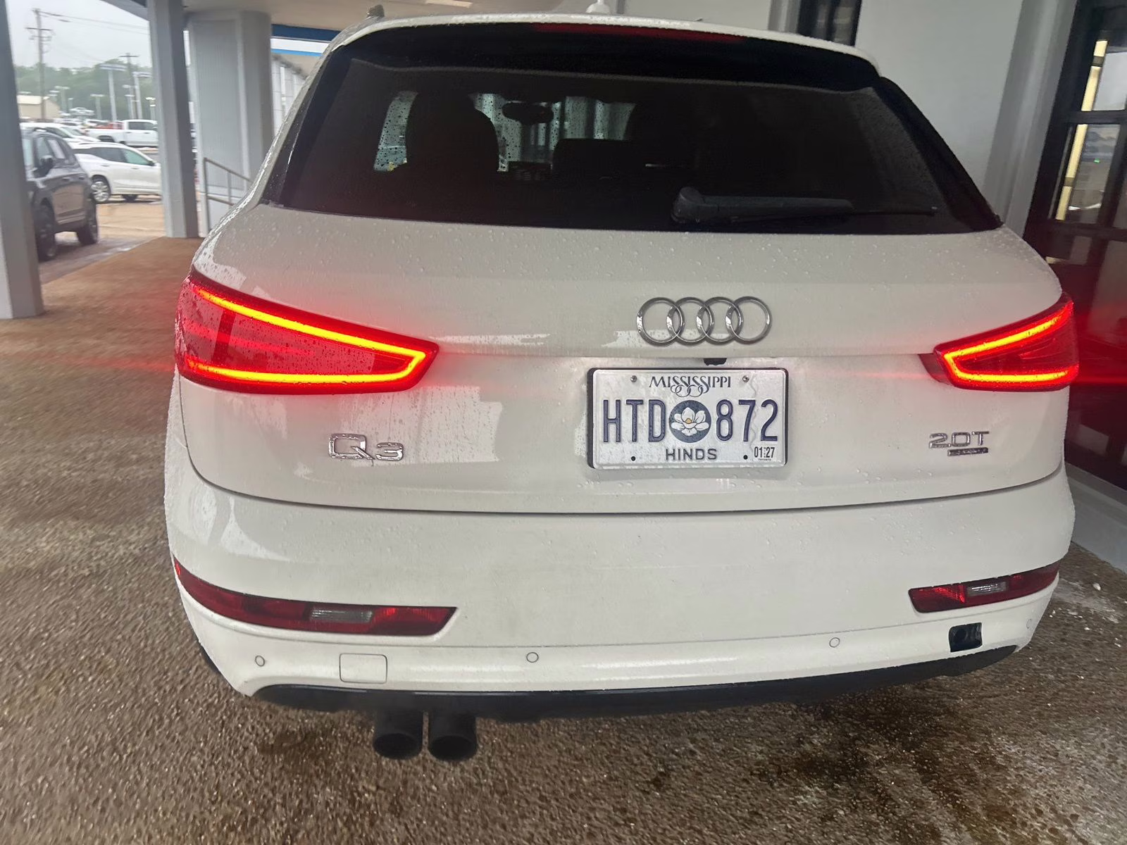 2015 White Audi Q3 2.0T Premium Plus AWD SUV