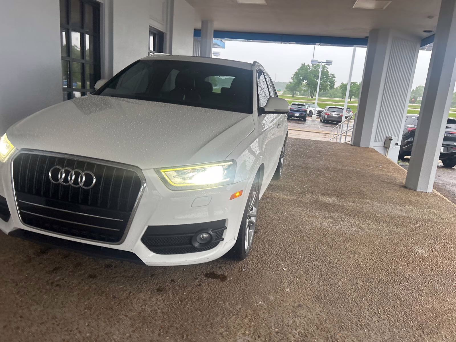2015 White Audi Q3 2.0T Premium Plus AWD SUV