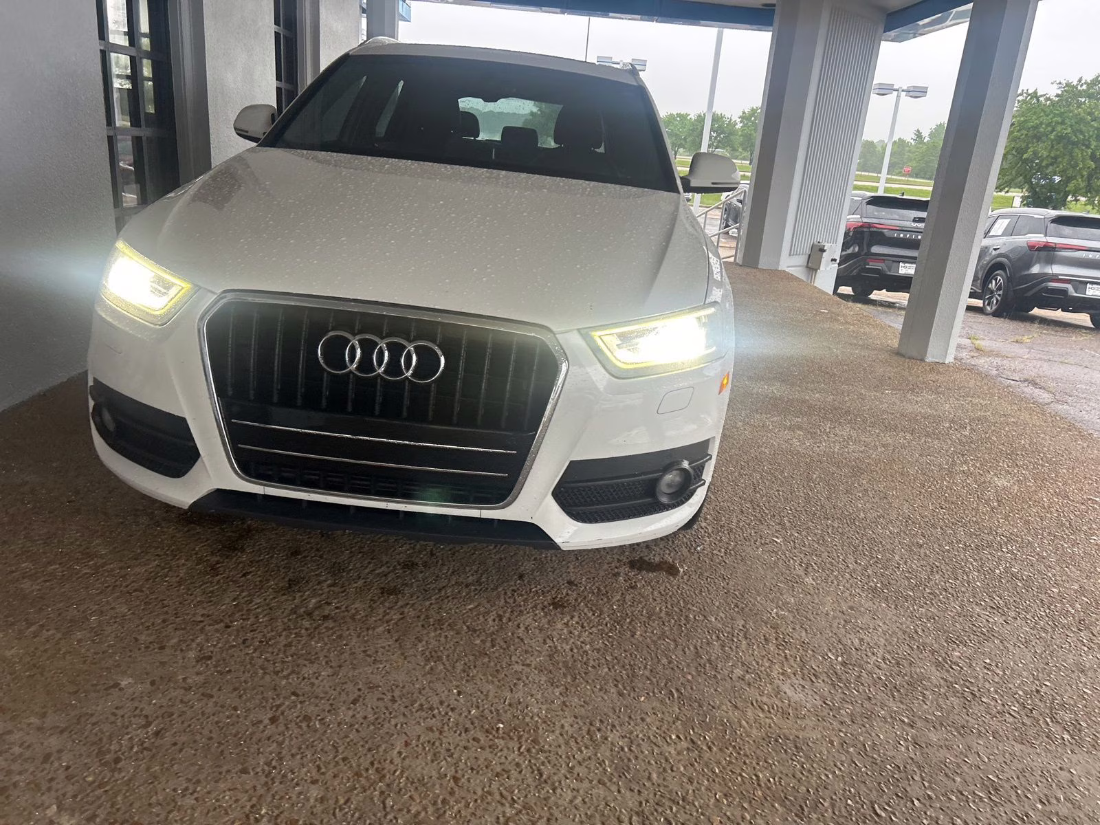 2015 White Audi Q3 2.0T Premium Plus AWD SUV