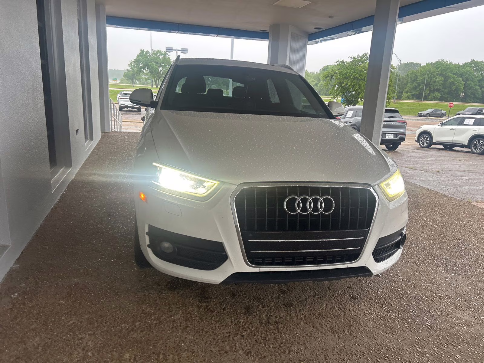 2015 White Audi Q3 2.0T Premium Plus AWD SUV
