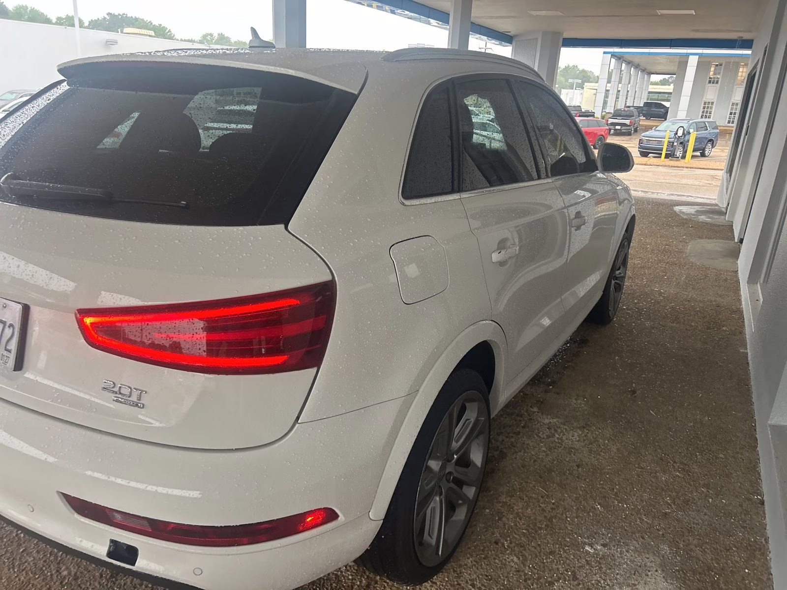 2015 White Audi Q3 2.0T Premium Plus AWD SUV