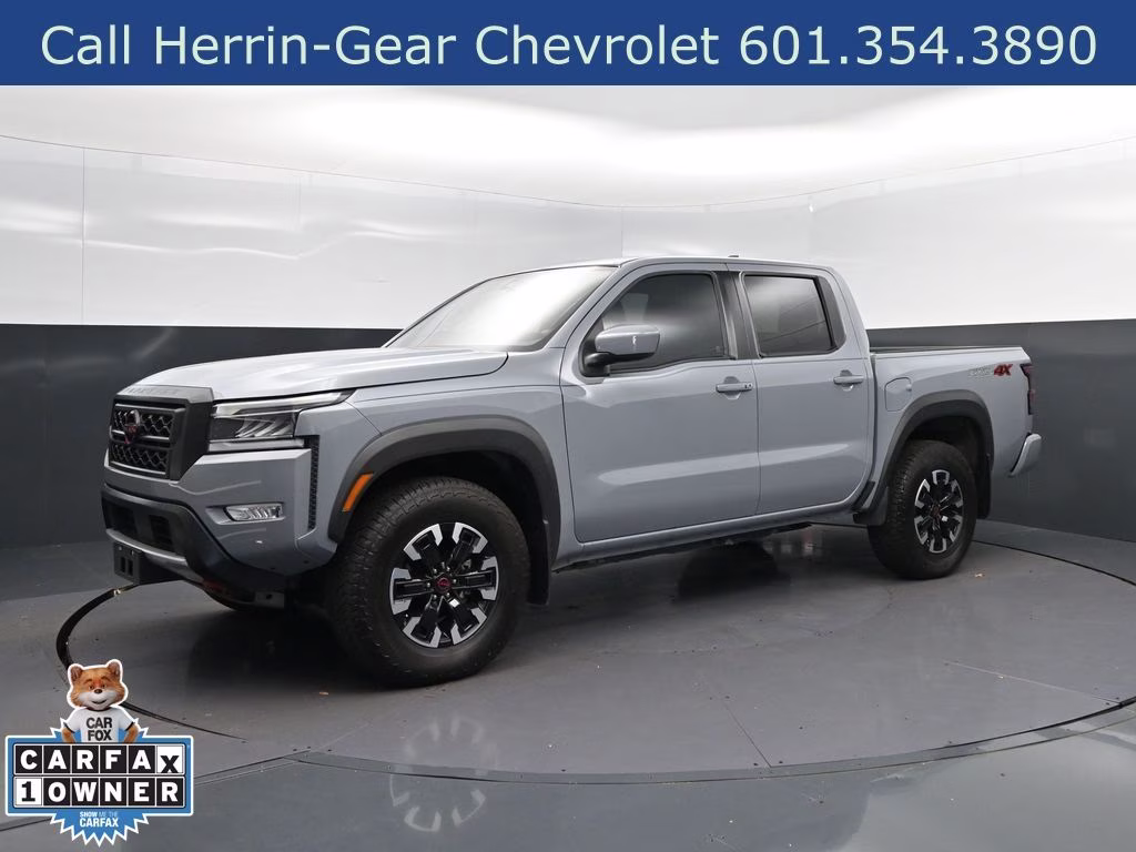 2024 Boulder Gray Nissan Frontier PRO-4X 4X4 Truck