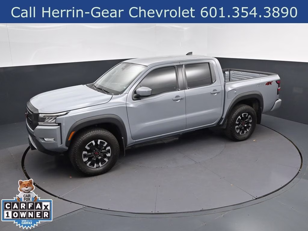2024 Boulder Gray Nissan Frontier PRO-4X 4X4 Truck
