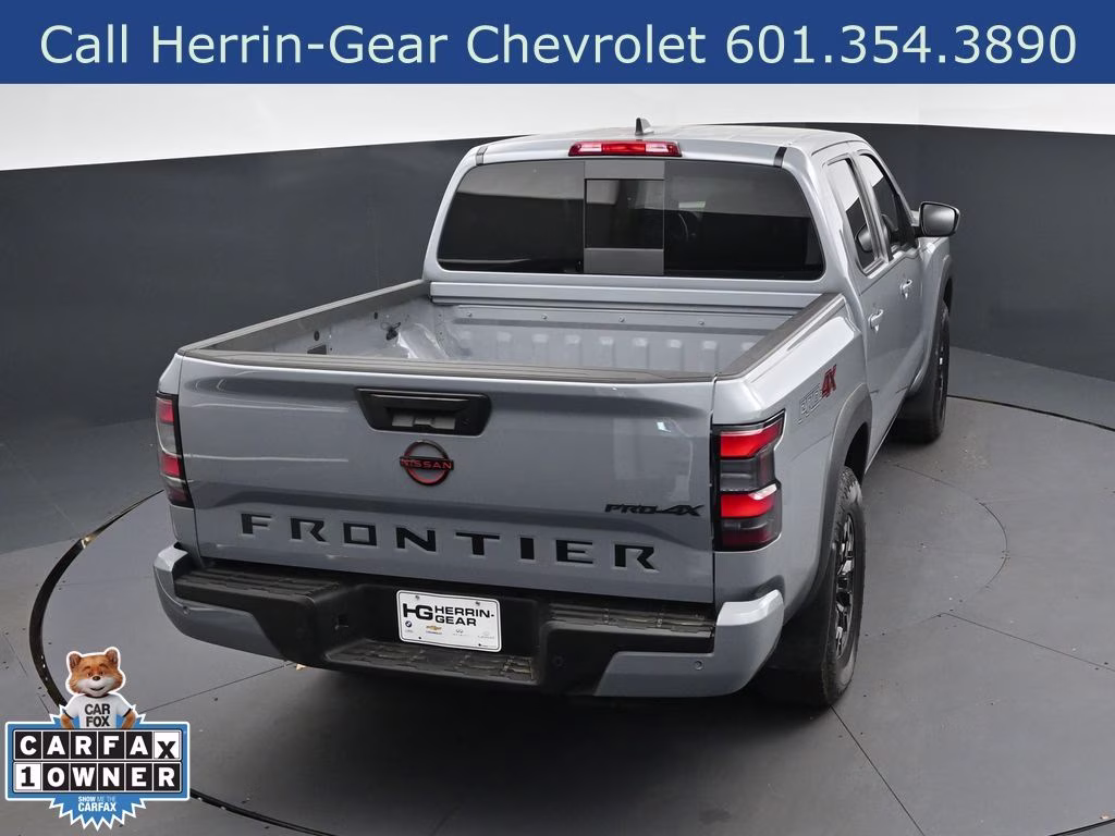 2024 Boulder Gray Nissan Frontier PRO-4X 4X4 Truck