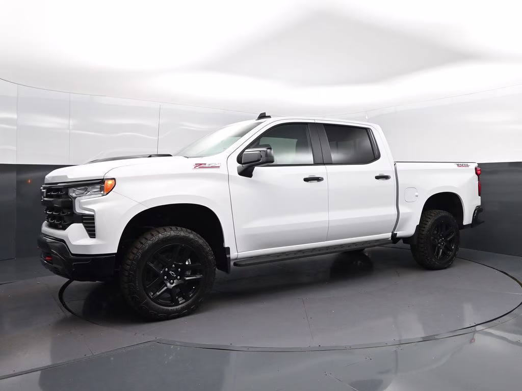 2026 Summit White Chevrolet Silverado 1500 LT Trail Boss 4X4 Truck