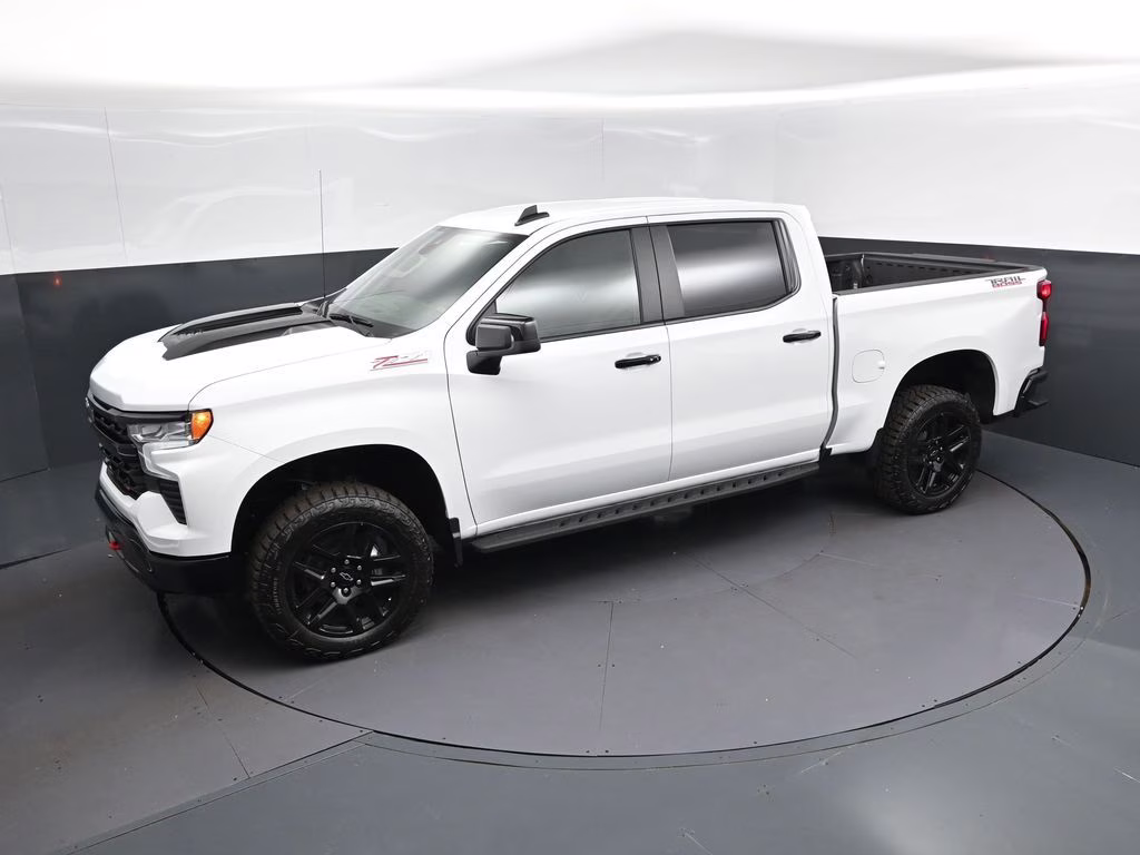 2026 Summit White Chevrolet Silverado 1500 LT Trail Boss 4X4 Truck