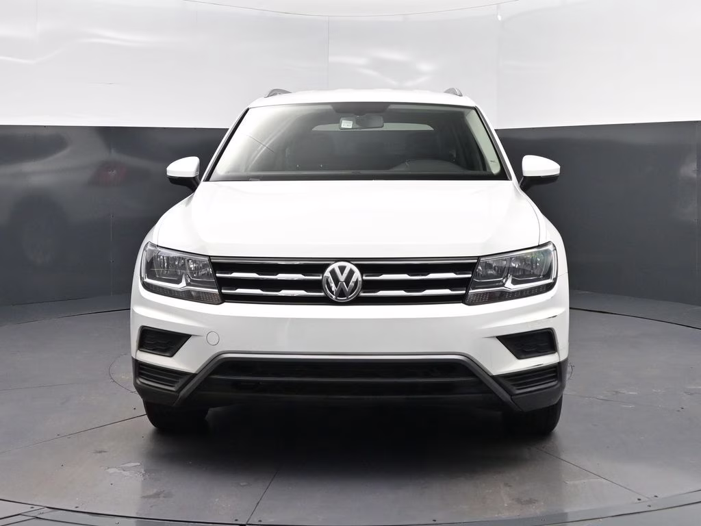 2018 Pure White Volkswagen Tiguan 2.0T SE FWD SUV