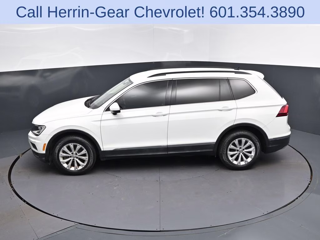 2018 Pure White Volkswagen Tiguan 2.0T SE FWD SUV