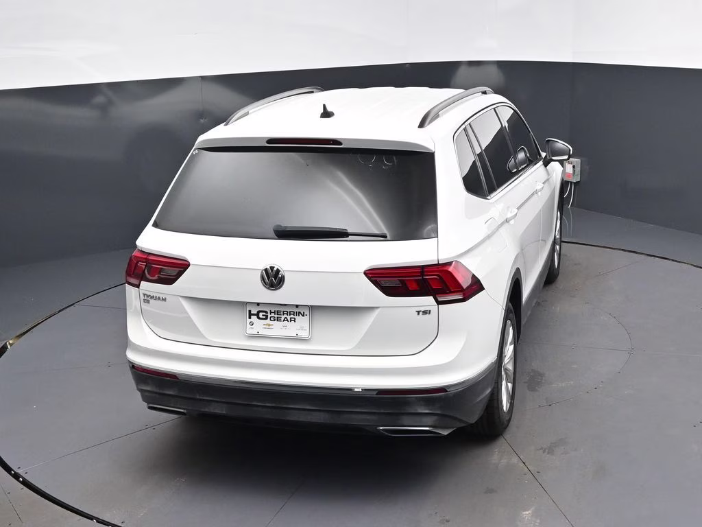 2018 Pure White Volkswagen Tiguan 2.0T SE FWD SUV