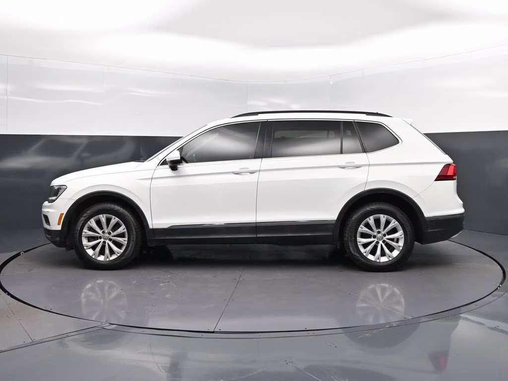 2018 Pure White Volkswagen Tiguan 2.0T SE FWD SUV