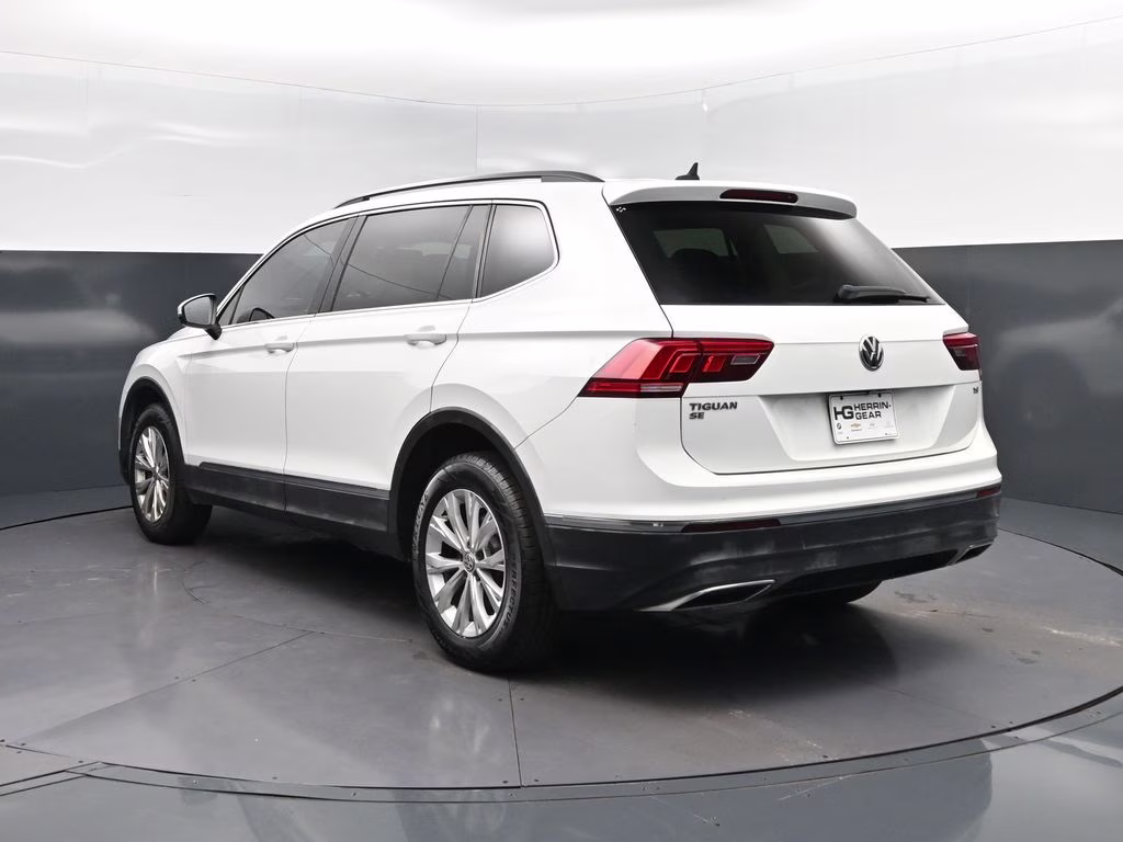 2018 Pure White Volkswagen Tiguan 2.0T SE FWD SUV