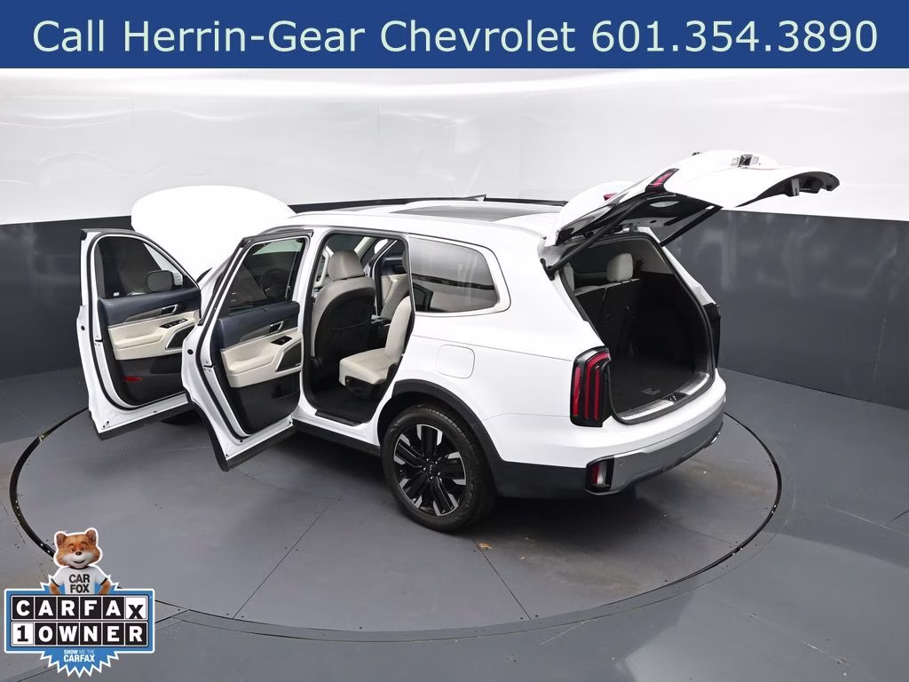 2023 White Pearl Kia Telluride SX FWD SUV