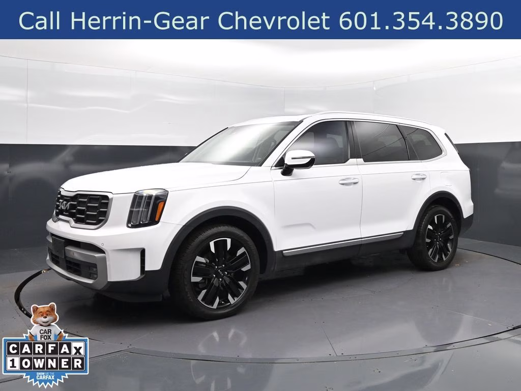 2023 White Pearl Kia Telluride SX FWD SUV