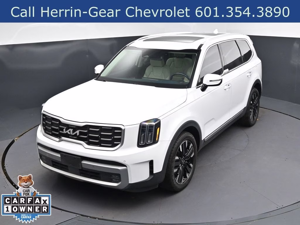 2023 White Pearl Kia Telluride SX FWD SUV