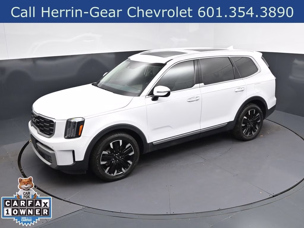 2023 White Pearl Kia Telluride SX FWD SUV