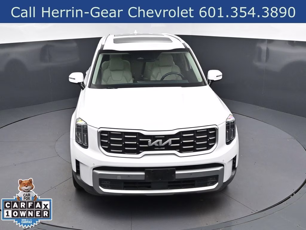 2023 White Pearl Kia Telluride SX FWD SUV