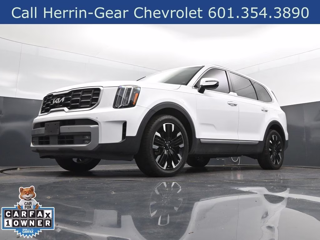 2023 White Pearl Kia Telluride SX FWD SUV