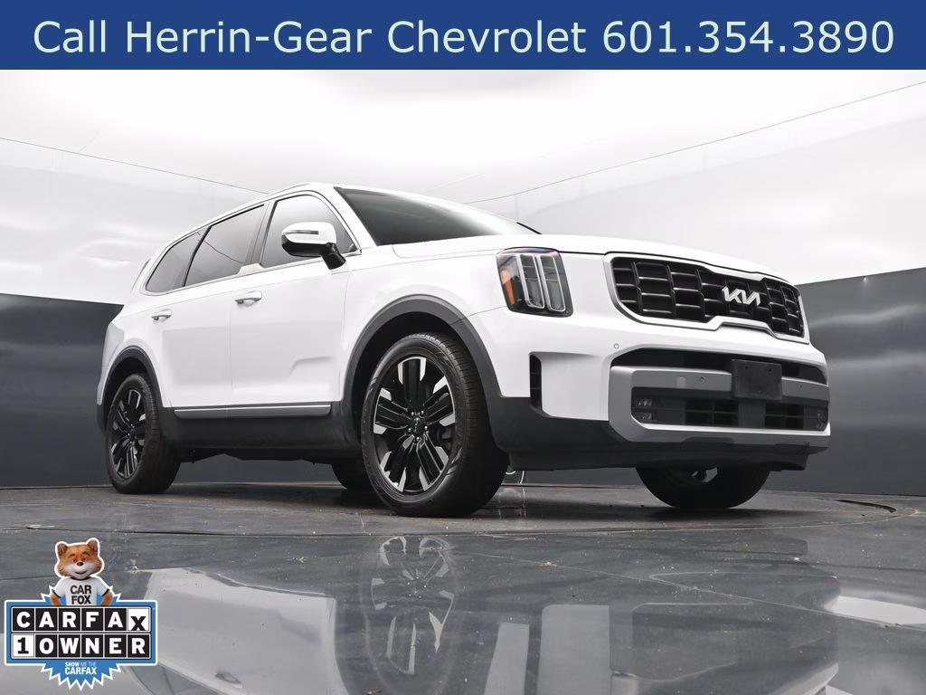 2023 White Pearl Kia Telluride SX FWD SUV