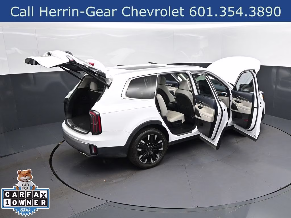 2023 White Pearl Kia Telluride SX FWD SUV