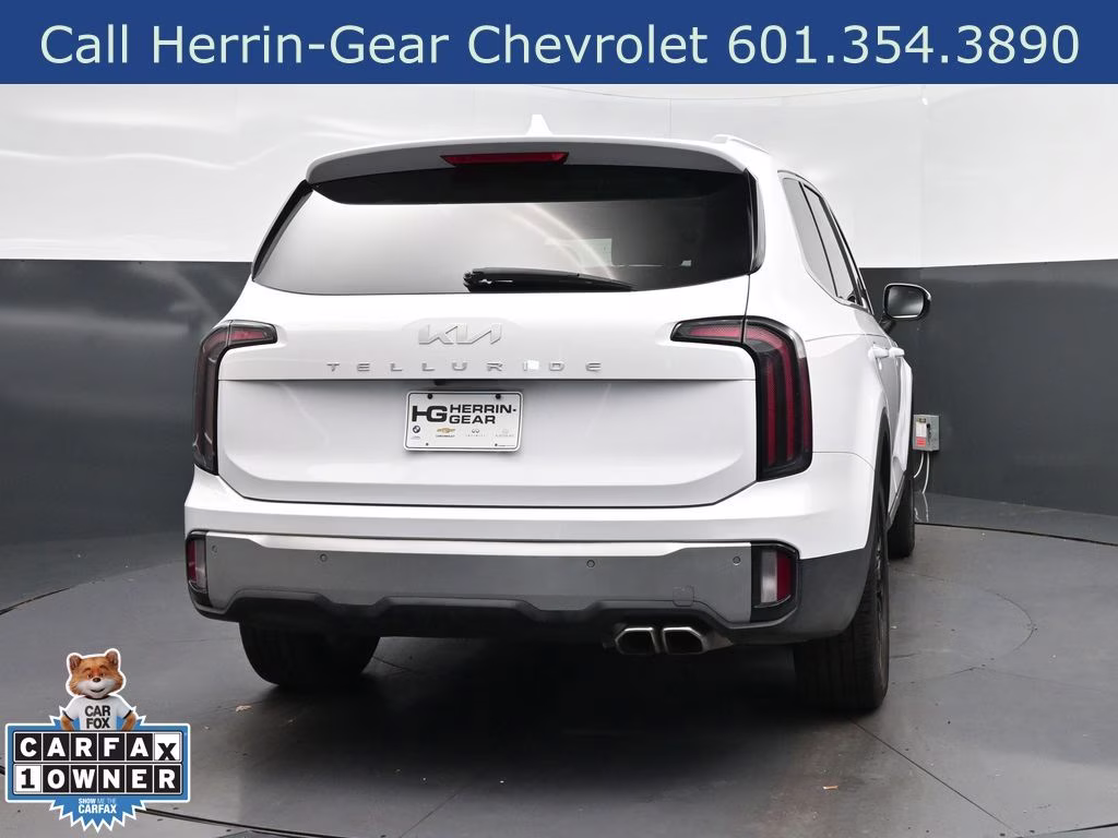 2023 White Pearl Kia Telluride SX FWD SUV
