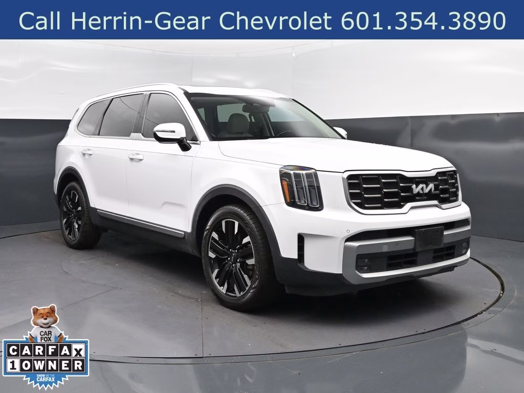 2023 White Pearl Kia Telluride SX FWD SUV