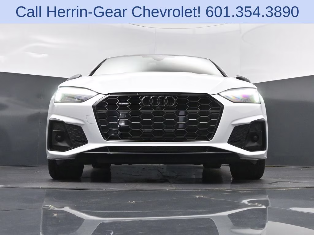 2024 Glacier White Audi A5 Sportback 45 S line Premium Plus AWD Hatchback