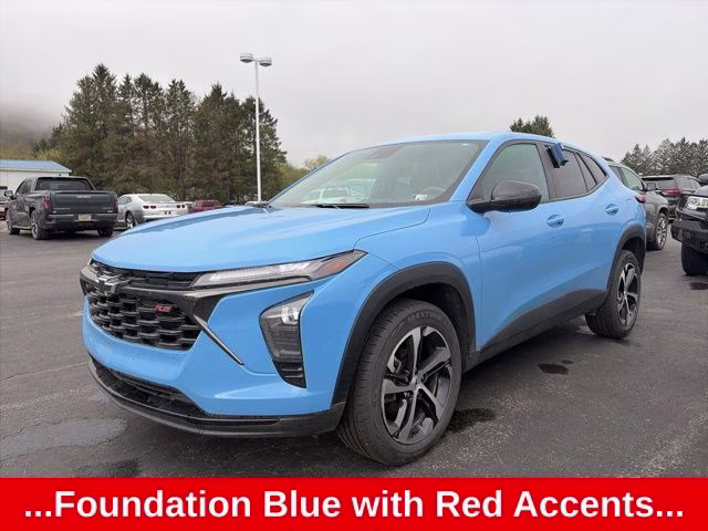 2024 Blue Chevrolet Trax 1RS FWD SUV