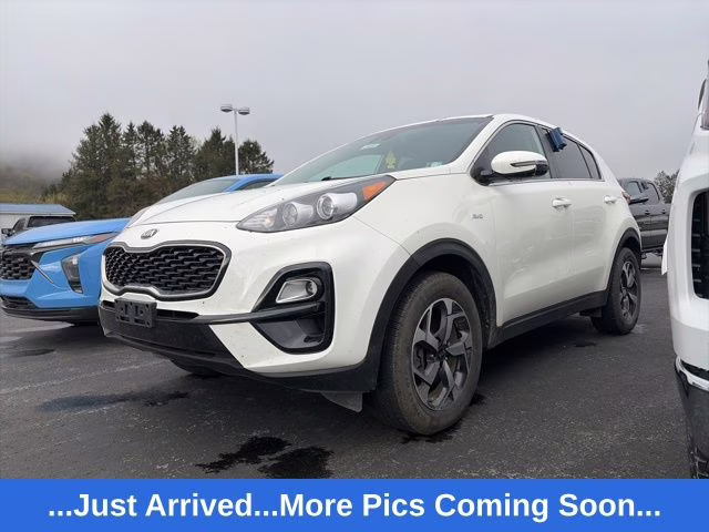 2020 Clear White Kia Sportage LX AWD SUV