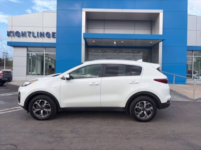 2020 Clear White Kia Sportage LX AWD SUV