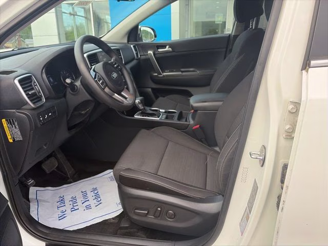 2020 Clear White Kia Sportage LX AWD SUV