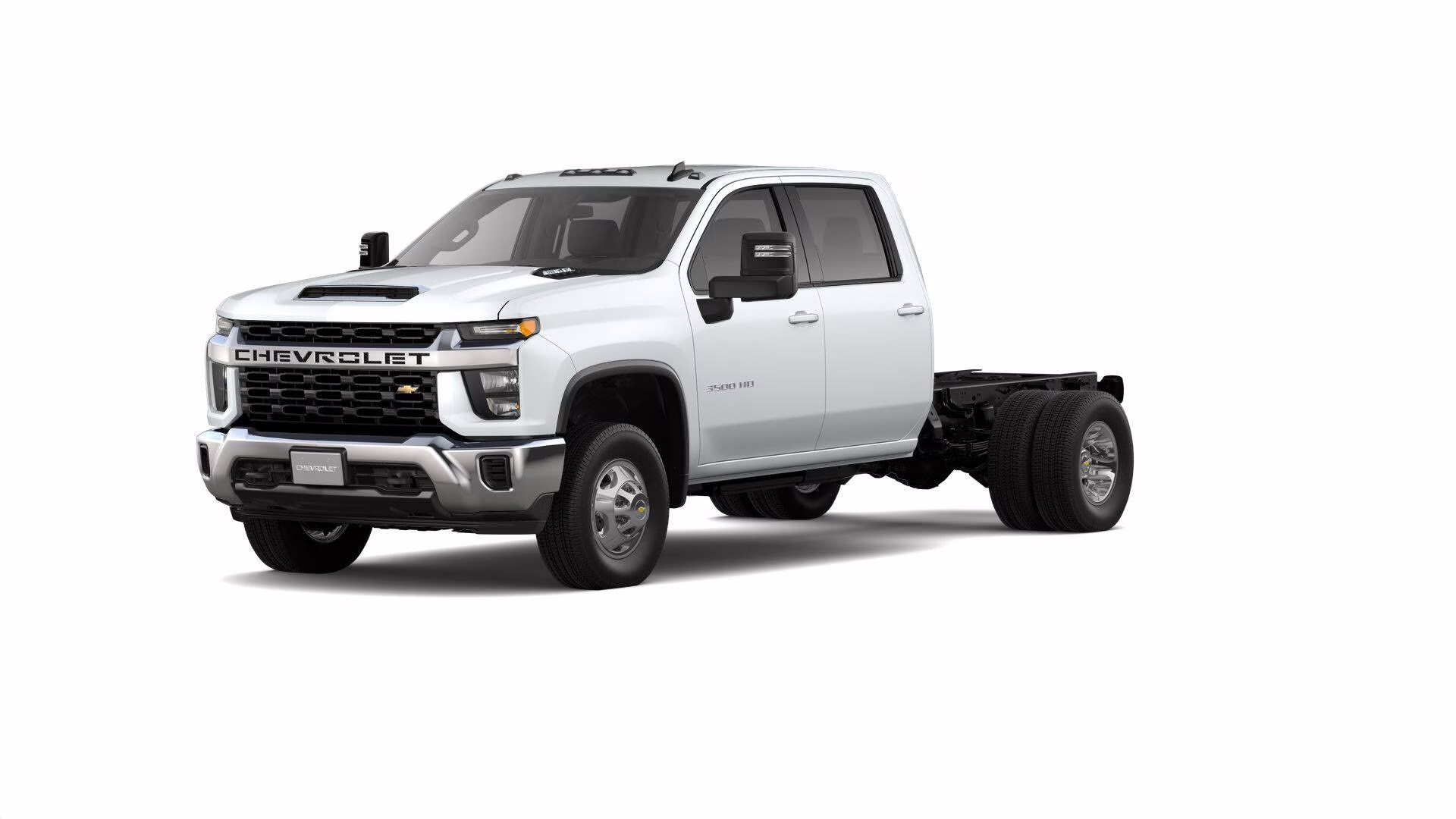 2026 Summit White Chevrolet Silverado 3500 HD Chassis Cab LT 4X4 Truck