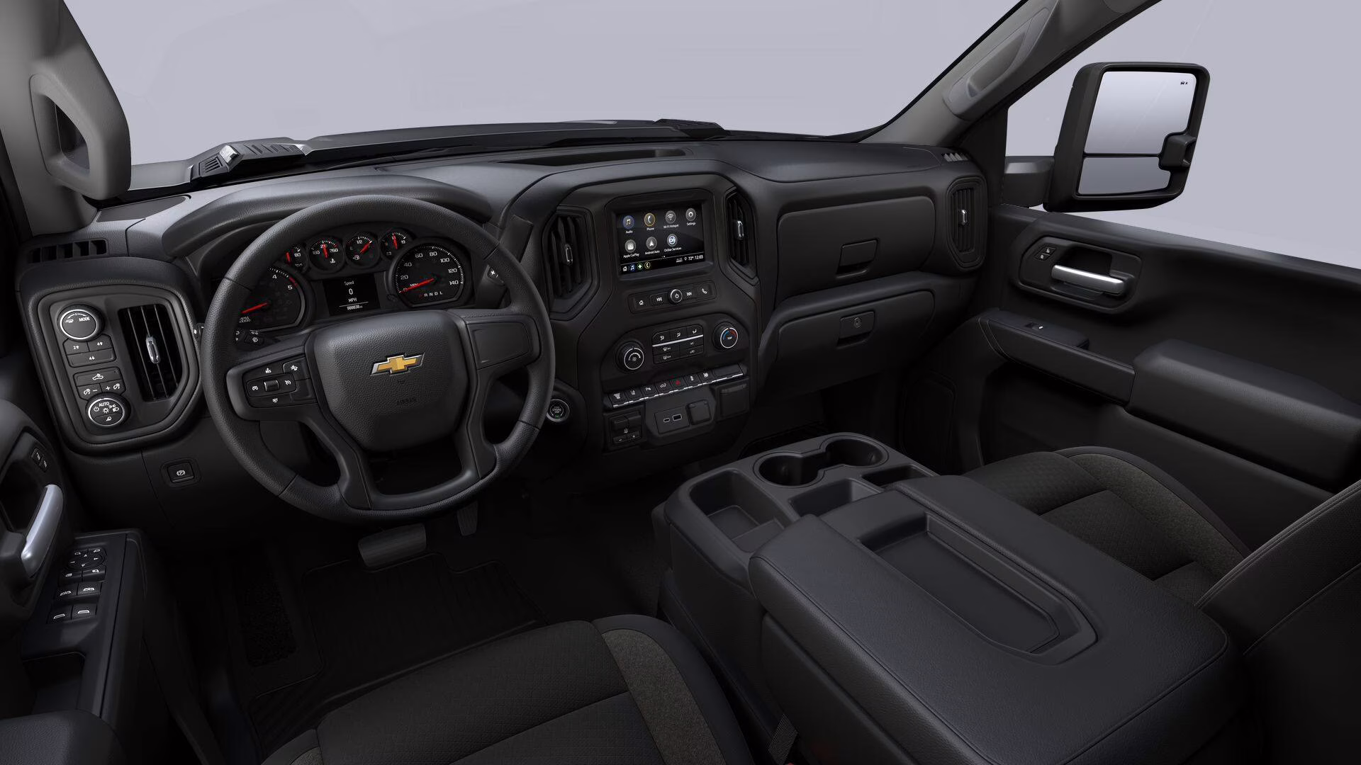 2026 Summit White Chevrolet Silverado 2500 HD Custom 4X4 Truck